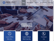 Tablet Screenshot of fidelitec.com